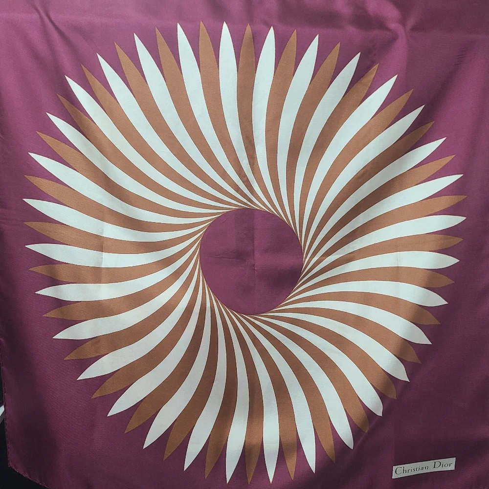 Christian Dior Silk Foulard/Scarf/Handkerchief- Great Condition